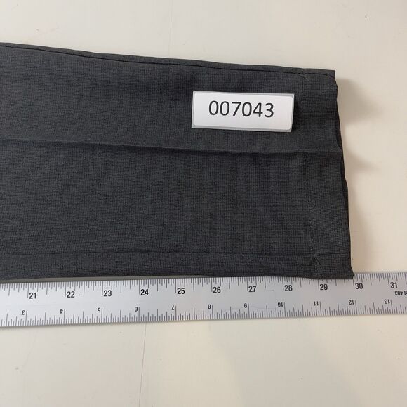 Haggar Pants Men's 32x30 Gray Slim Fit Cool Right Performance Flex Wrinkle Free - Picture 11 of 12